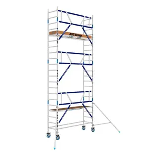 Mobile scaffold 75x190 AGS Pro 7.2 m working height advance guard rail