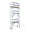 ASC Mobile scaffold 75x190 AGS Pro 7.2 m working height advance guard rail