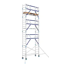 Mobile scaffold 75x190 AGS Pro 8.2 m working height advance guard rail
