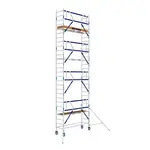 ASC Mobile scaffold 75x190 AGS Pro 9.2 m working height advance guard rail
