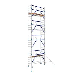 Mobile scaffold 75x190 AGS Pro 9.2 m working height advance guard rail