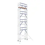 ASC Mobile scaffold 75x190 Pro 10.2 m working height advance guard rail
