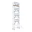 ASC Mobile scaffold 75x190 Pro 10.2 m working height advance guard rail