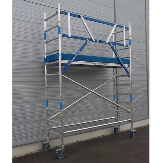 ASC ASC AGS Pro rolsteiger 75x250 4,2m werkhoogte voorloopleuning enkel