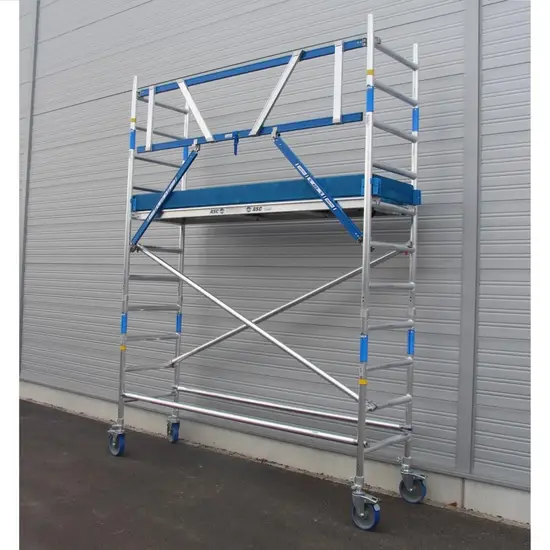 ASC ASC AGS Pro rolling scaffold 75x250 4.2m working height guardrail one side