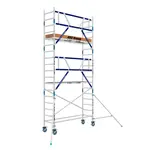ASC Mobile scaffold 75x250 AGS Pro 6.2 m working height advance guard rail