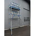 ASC ASC AGS Pro rolling scaffold 75x250 6.2m working height guardrail one side