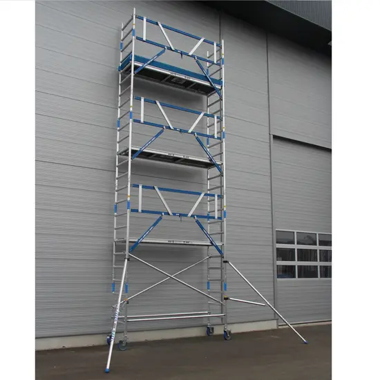 ASC ASC AGS Pro rolling scaffold 75x250 8.2m working height guardrail one side