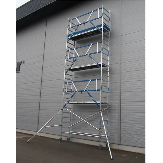 ASC ASC AGS Pro rolling scaffold 75x250 8.2m working height guardrail one side