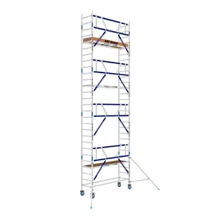 Mobile scaffold 75x250 AGS Pro 9.2 m working height advance guard rail