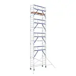 ASC Mobile scaffold 75x250 Pro 10.2 m working height advance guard rail