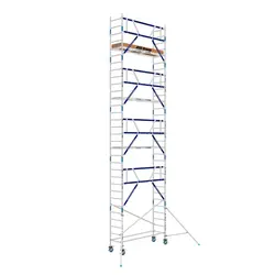 Mobile scaffold 75x250 AGS Pro 10.2 m working height advance guard rail
