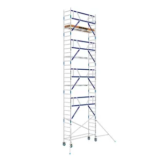 Mobile scaffold 75x250 AGS Pro 10.2 m working height advance guard rail
