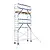 ASC ASC AGS Pro rolling scaffold 75x305 6.2m working height guardrail one side