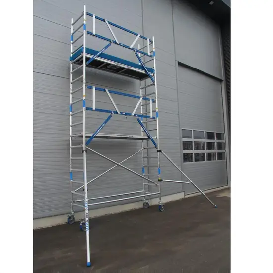 ASC ASC AGS Pro rolling scaffold 75x305 6.2m working height guardrail one side