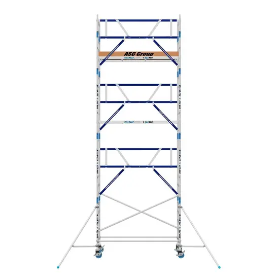 ASC ASC AGS Pro rolsteiger 75x305 8,2m werkhoogte voorloopleuning enkel