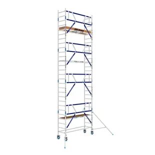 Mobile scaffold 75x305 AGS Pro 9.2 m working height advance guard rail