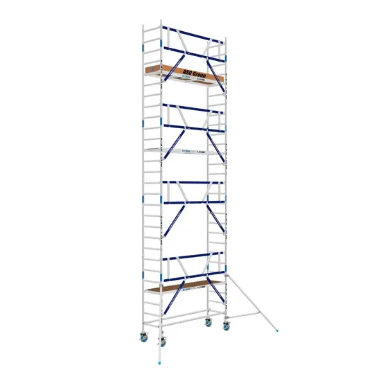 ASC ASC AGS Pro rolsteiger 75x305 9,2m werkhoogte voorloopleuning enkel