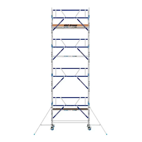 ASC ASC AGS Pro rolsteiger 75x305 9,2m werkhoogte voorloopleuning enkel
