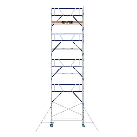 ASC ASC AGS Pro rolling scaffold 75x305 10.2m working height guardrail one side