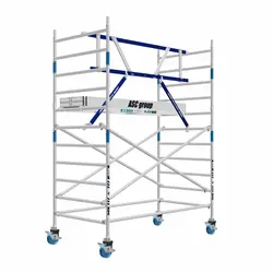 Mobile scaffold 135x190 Pro 4.2 m working height advance guard rail