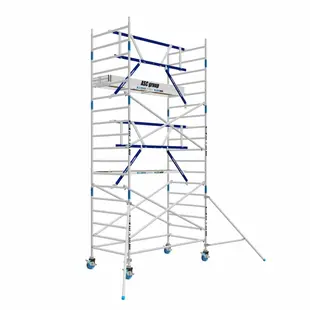 Mobile scaffold 135x190 Pro 6.2 m working height advance guard rail