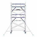 ASC ASC AGS Pro rolling scaffold 135x190 6.2m working height guardrail one side
