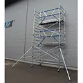 ASC ASC AGS Pro rolling scaffold 135x190 6.2m working height guardrail one side