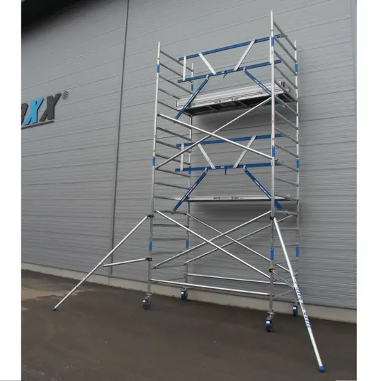 ASC ASC AGS Pro rolling scaffold 135x190 6.2m working height guardrail one side