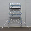 ASC ASC AGS Pro rolling scaffold 135x190 6.2m working height guardrail one side