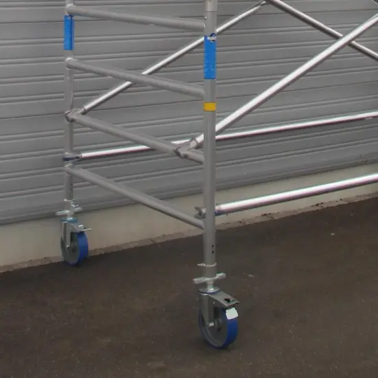 ASC ASC AGS Pro rolling scaffold 135x190 6.2m working height guardrail one side