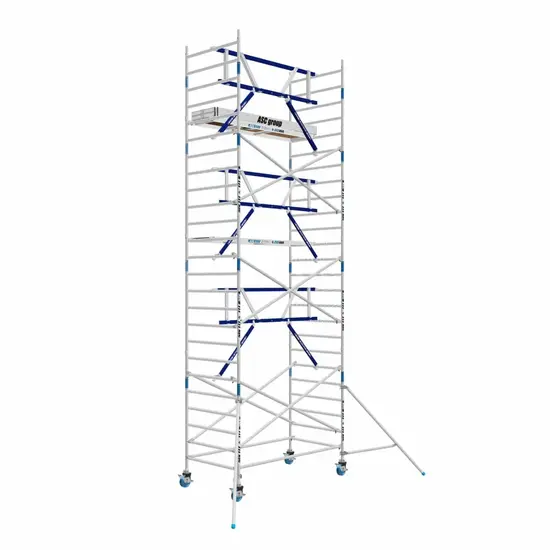 ASC ASC AGS Pro rolsteiger 135x190 8,2m werkhoogte voorloopleuning enkel