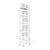 ASC ASC AGS Pro rolling scaffold 135x190 13.2m working height guardrail one side