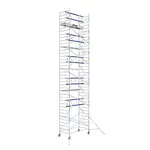 ASC ASC AGS Pro échafaudage roulant 135x190 14,2m HT garde-corps un côté