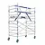 ASC ASC AGS Pro rolling scaffold 135x250 4.2m working height guardrail one side