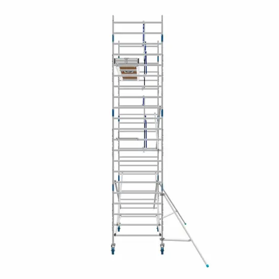 ASC ASC AGS Pro échafaudage roulant 135x250 7,2m HT garde-corps un côté