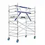 ASC Mobile scaffold 135x305 Pro 4.2 m working height advance guard rail