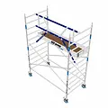 ASC ASC AGS Pro échafaudage roulant 135x305 4,2m HT garde-corps un côté