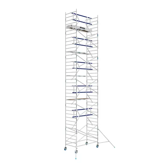 ASC ASC AGS Pro rolling scaffold 135x305 13.2m working height guardrail one side