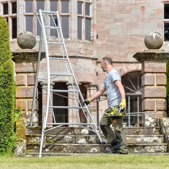 Hendon tripod ladders Vultur driepuntsladder 240 cm met 3 verstelbare benen