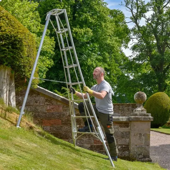 Hendon tripod ladders Vultur échelle trépied 240 cm avec 3 pieds réglables