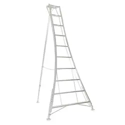 Vultur driepuntsladder 300 cm met 3 verstelbare benen