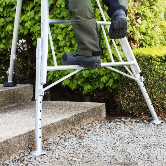 Hendon tripod ladders Vultur driepuntsladder 300 cm met 3 verstelbare benen