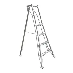 Vultur Tripod ladder 180 cm with 1 adjustable leg