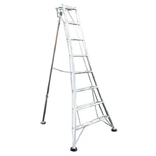 Vultur driepuntsladder 240 cm met 1 verstelbaar been