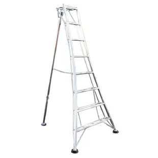 Vultur Tripod ladder 240 cm with 1 adjustable leg