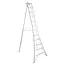 Hendon Vultur tripod ladder 360 cm with 1 adjustable leg