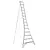Hendon tripod ladders Vultur tripod ladder 420 cm with 1 adjustable leg
