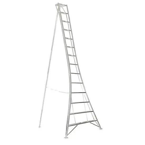 Hendon tripod ladders Vultur tripod ladder 420 cm with 1 adjustable leg