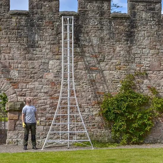 Hendon tripod ladders Vultur échelle trépied 420 cm avec 1 pied réglable